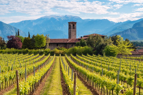 Die italienische Region Franciacorta