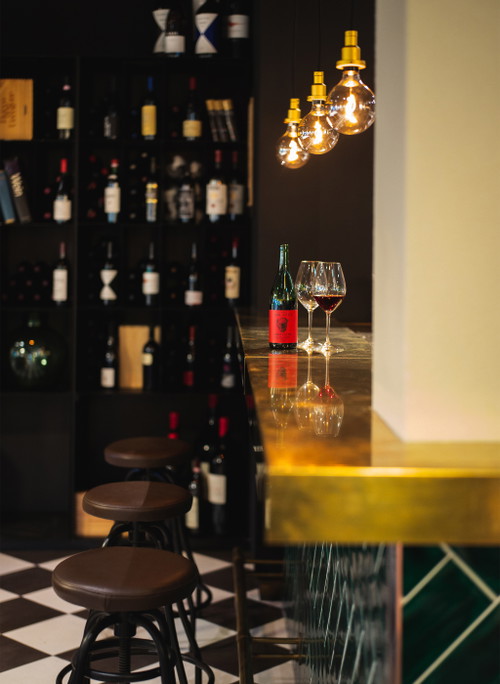 Die Bar des neuen Ristorante «Bocuci»