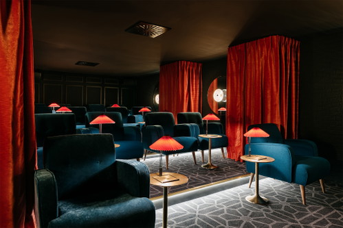 Das hoteleigene Kino des «Ruby Mimi»