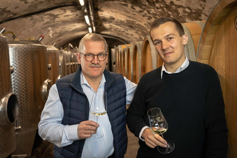 Dr. Matthias Corvers und Sohn Philipp