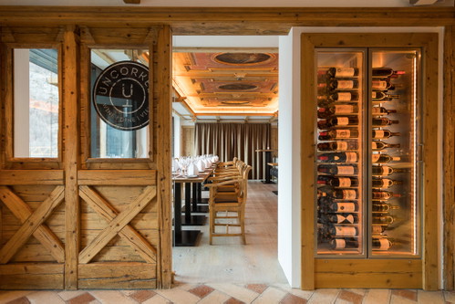 Das Restaurant «Uncorked» im «Chalet Hotel Schönegg»