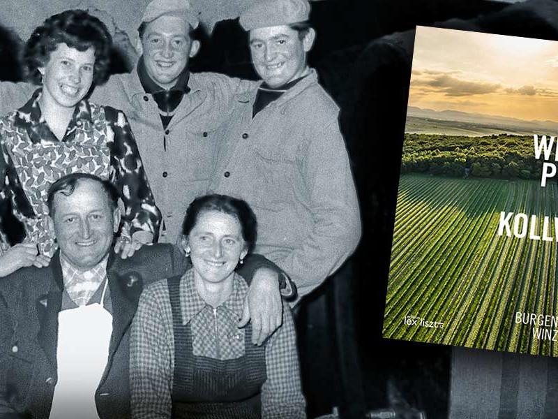 Familie Kollwentz im Jahr 1962, Anton Kollwentz ist rechts hinten