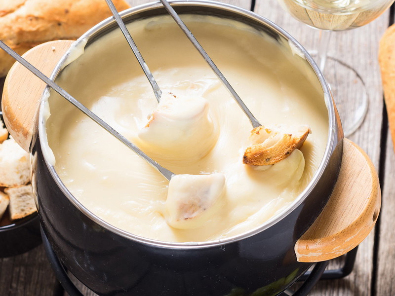 Cheese fondue
