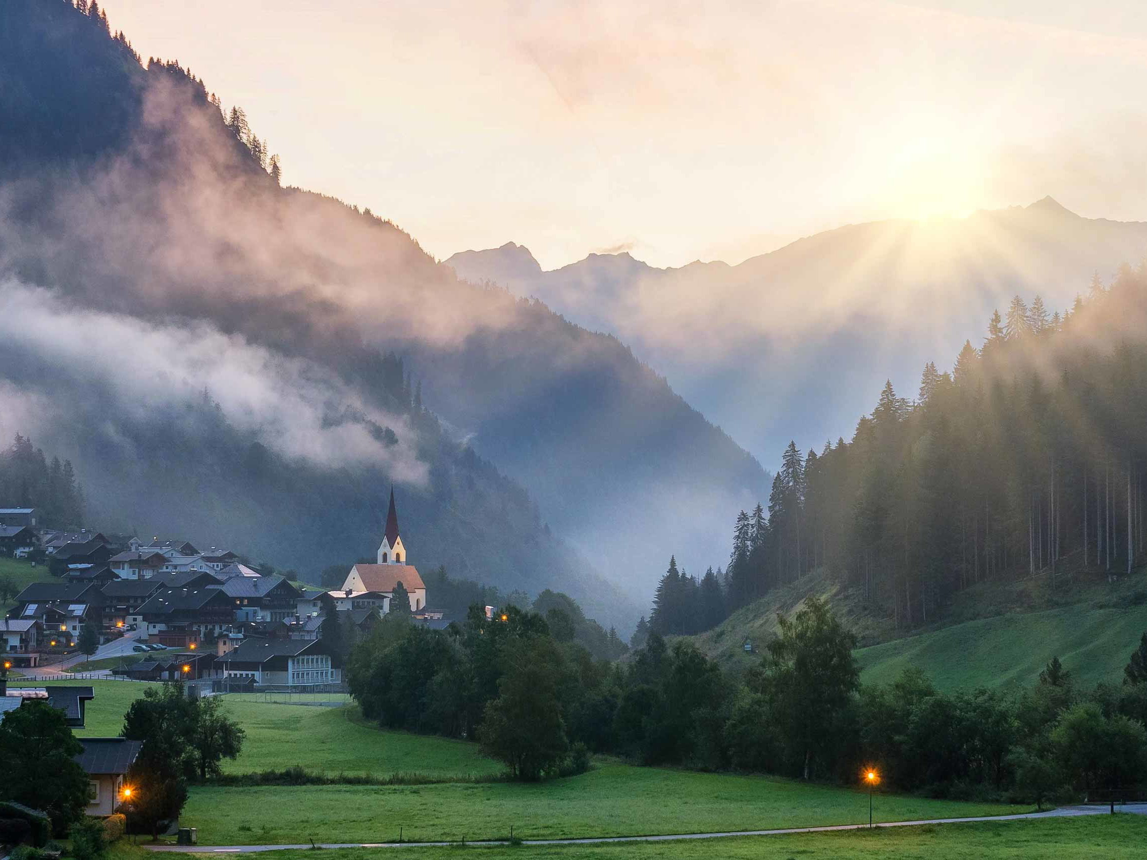 Panoramasicht auf das Defereggental&nbsp;in Osttirol
