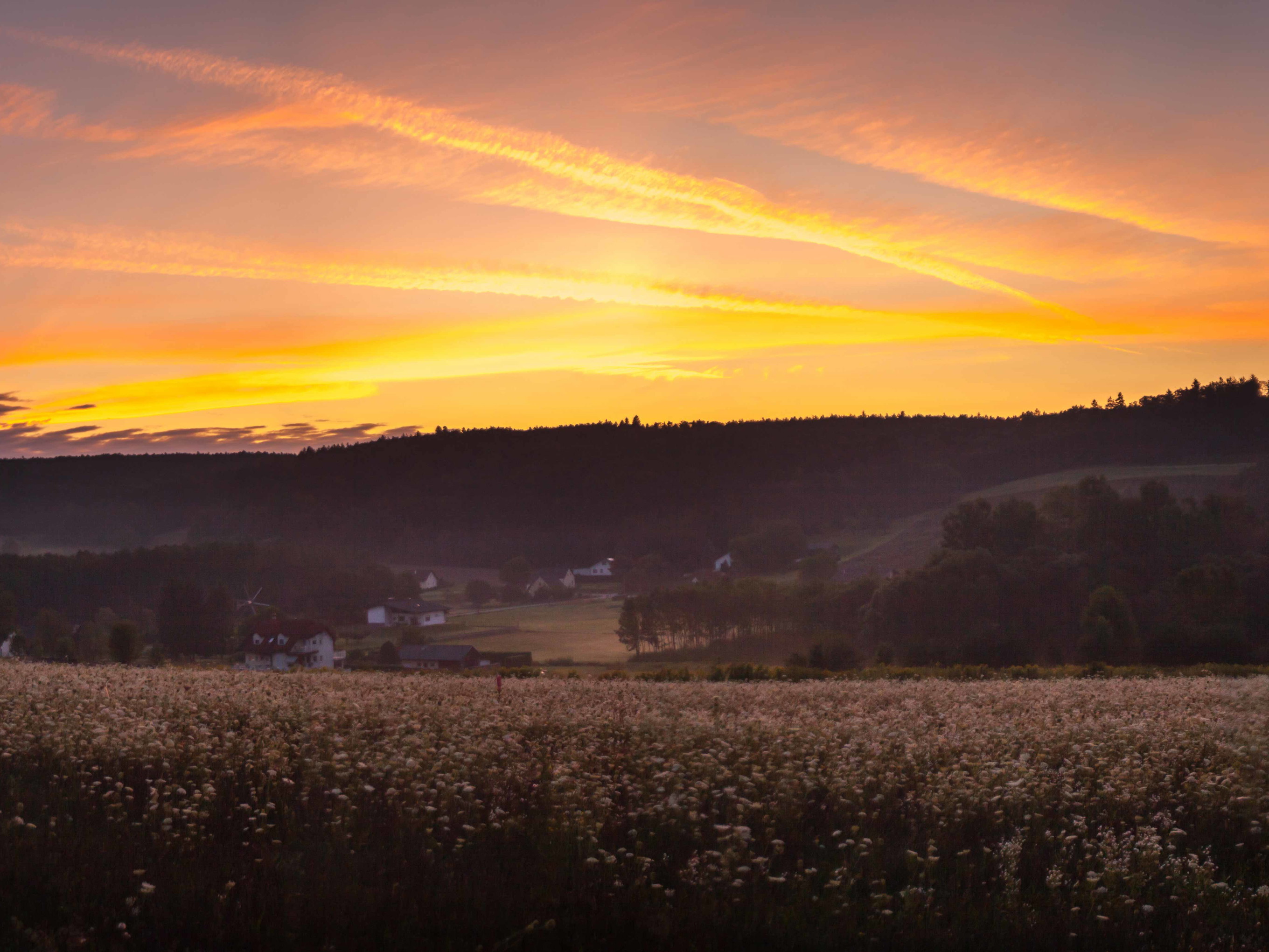 Sonnenuntergang&nbsp;im&nbsp;Südburgenland