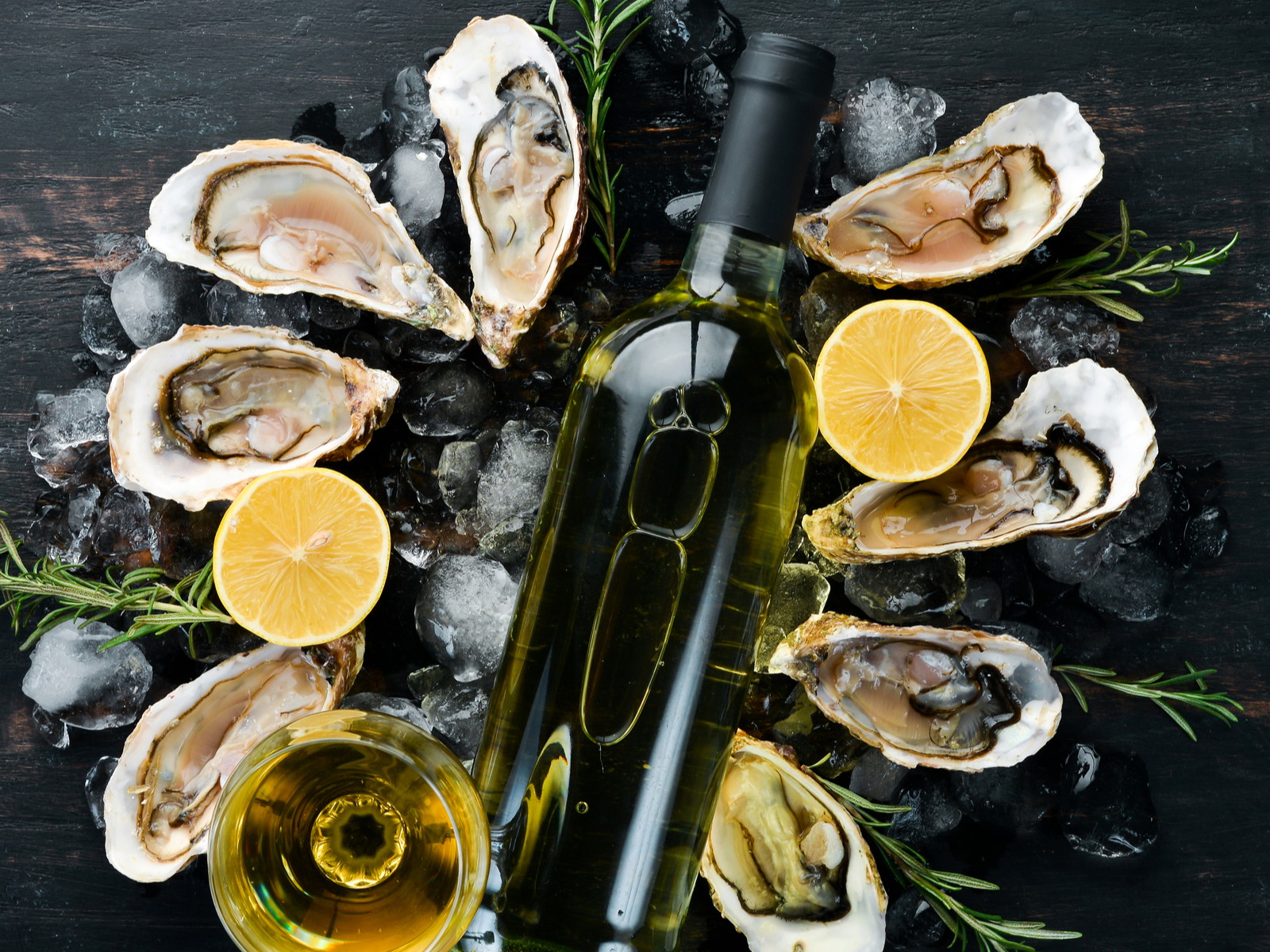 Manzanilla matches perfectly with seafood