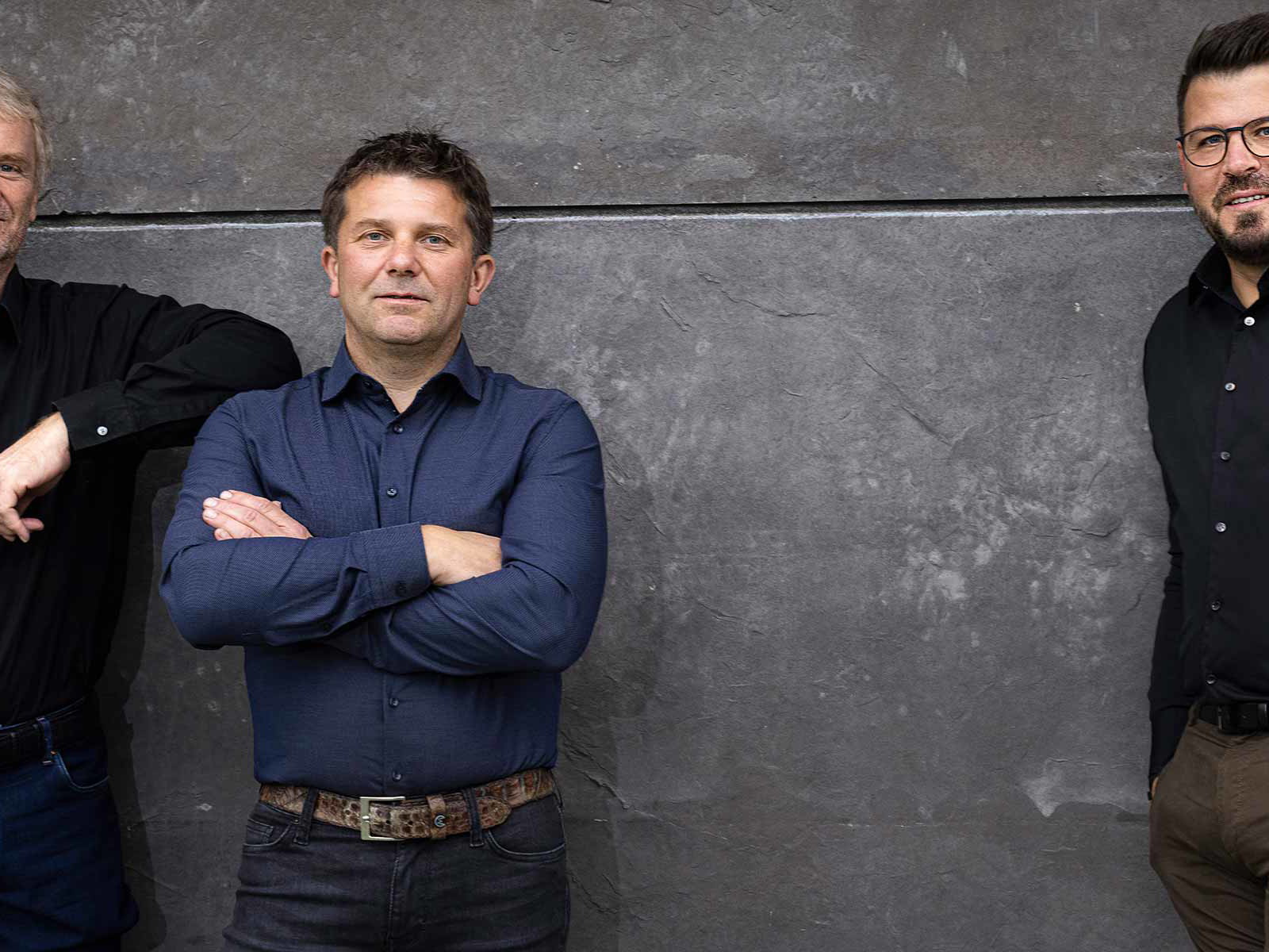 Paul Achs aus Gols, Robert Keringer aus Mönchhof und Hannes Reeh aus Andau