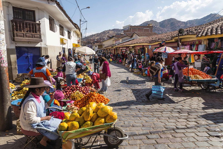 Auf Strassenmärkten wie hier in Cusco bekommt man einen Eindruck von der kulinarischen Bandbreite Perus.&nbsp;