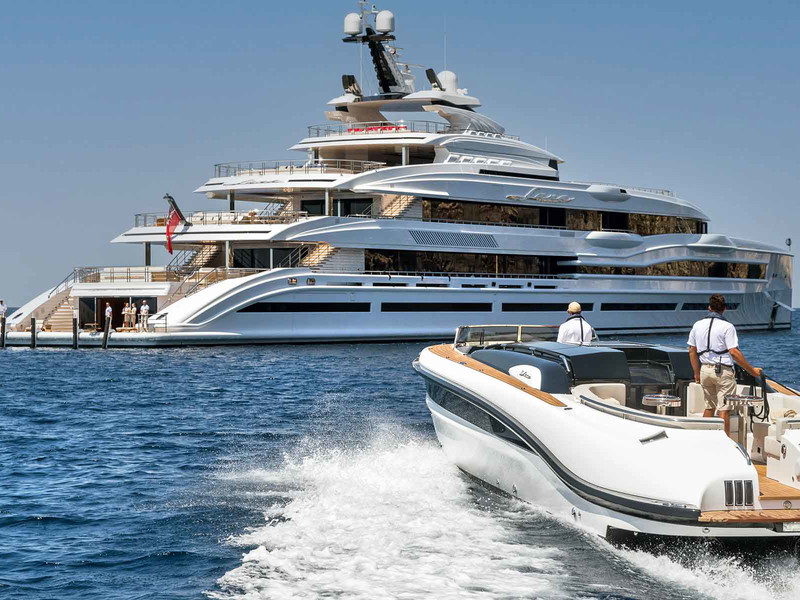Die »Lana» ist einer der jüngsten Neuzugänge im Feld der mietbaren Superyachten.