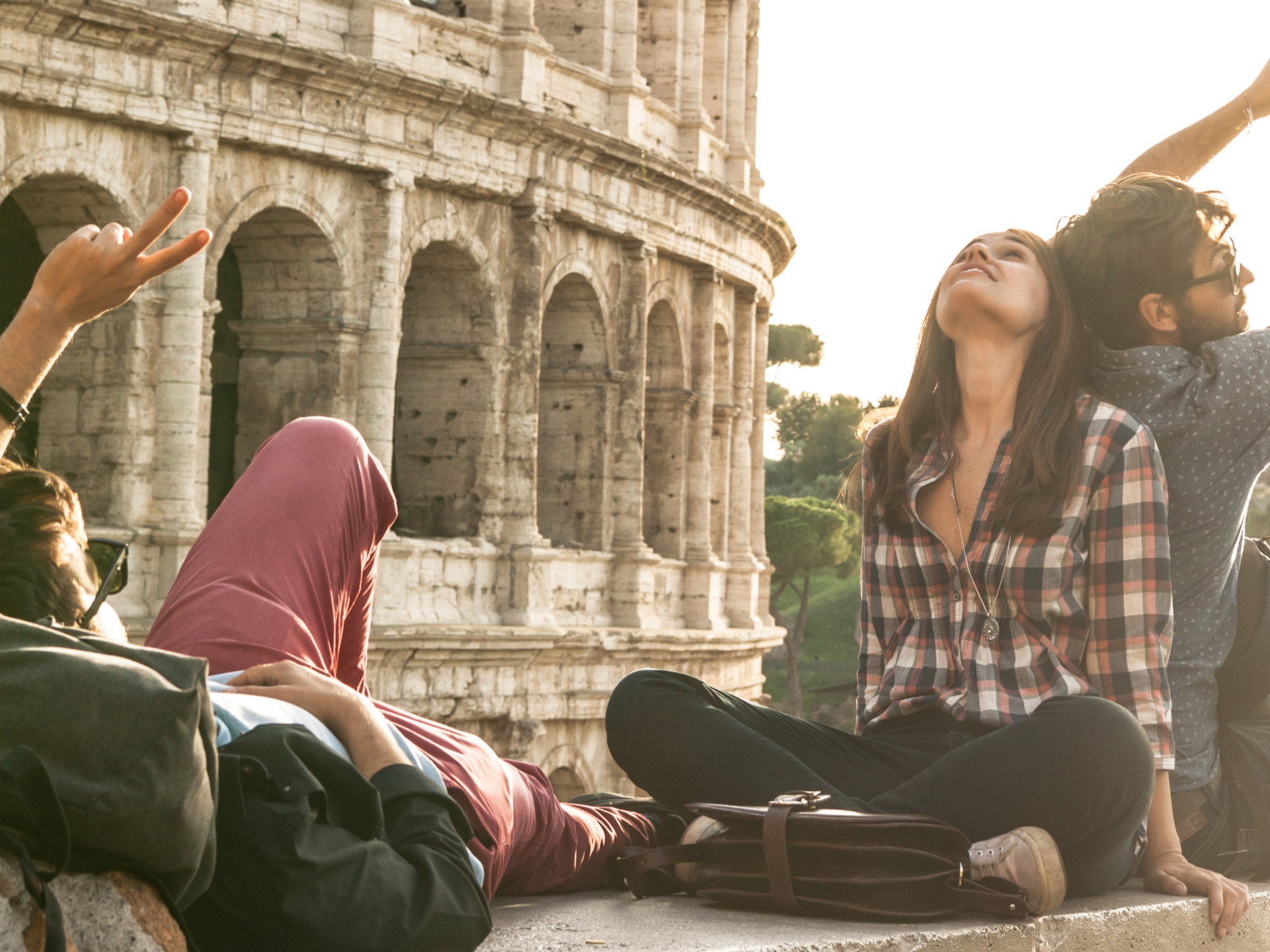 Rome's&nbsp;Colosseum is popular with tourists.