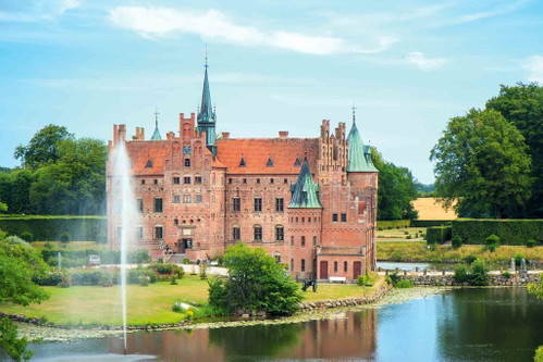 Schloss Egeskov auf Fünen.
