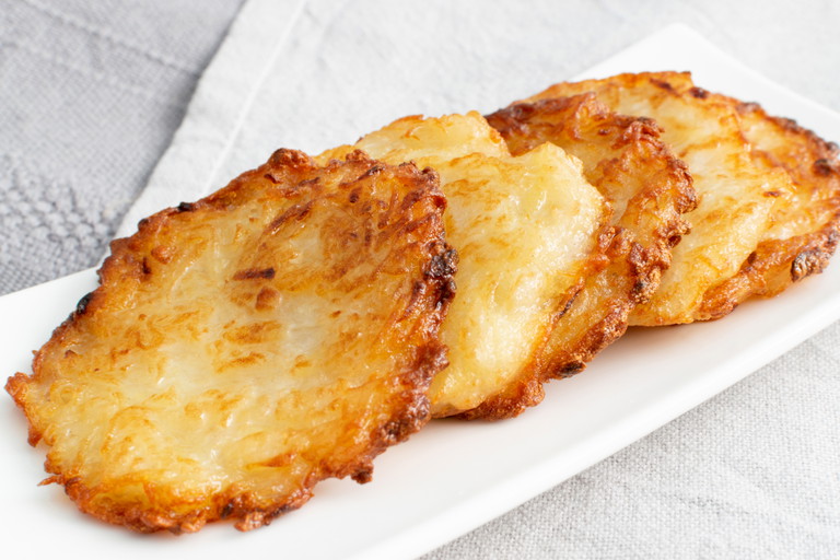 Latkes and Keftikes