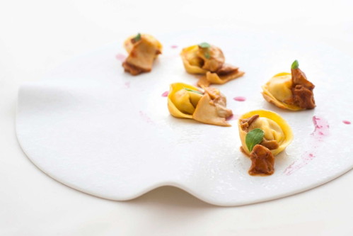 Tortellini im&nbsp;»Albergaccio« in Castellina.