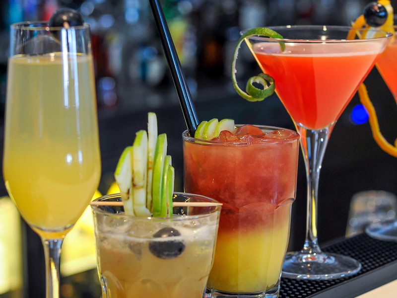 Alcohol and alcohol free...we have festive drinks for all.