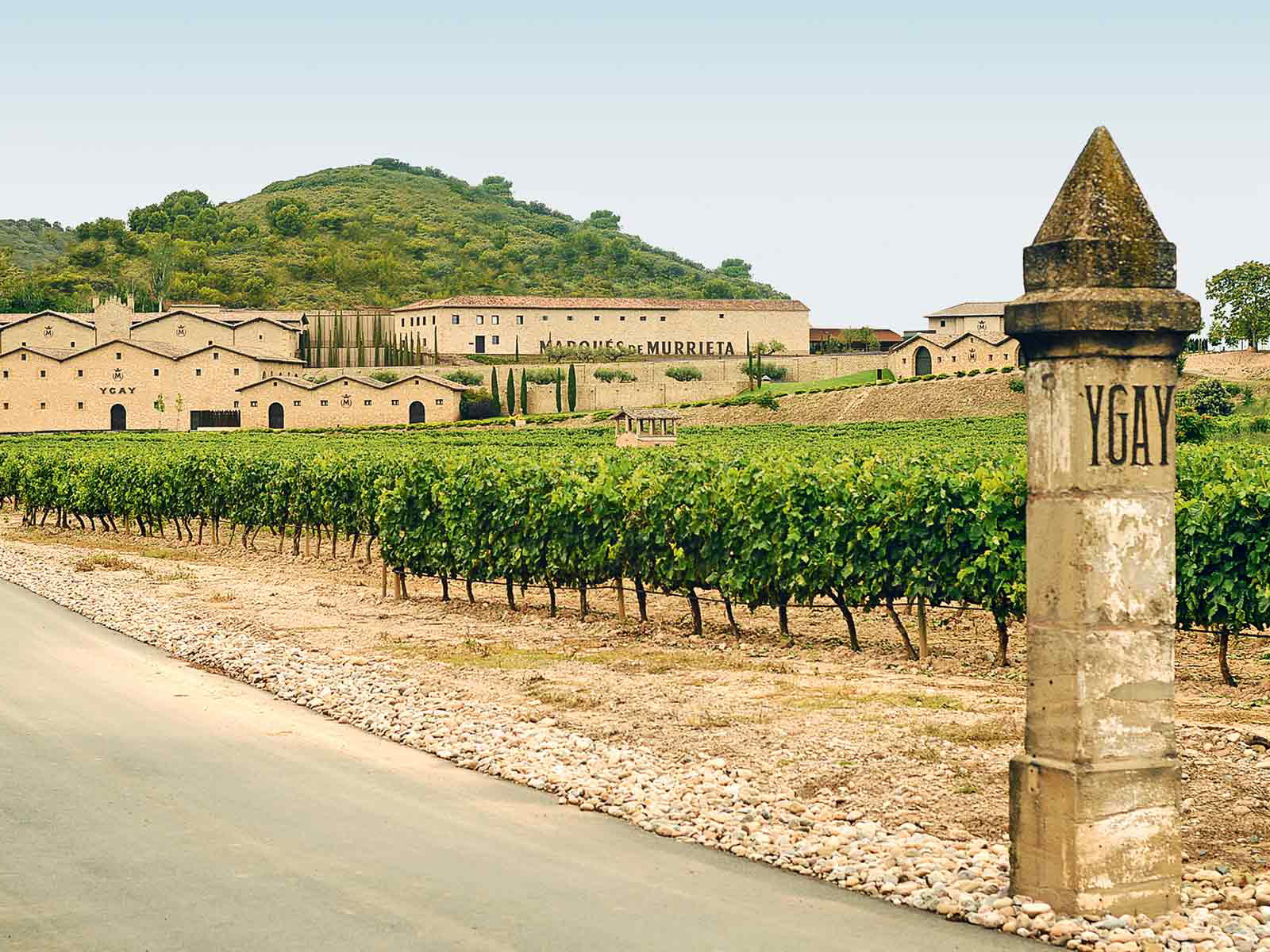 Das imposante Castillo Ygay der Marqués de Murrieta in Rioja.