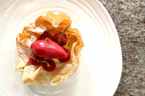 Dessert aus dem Restaurants «Spitz»