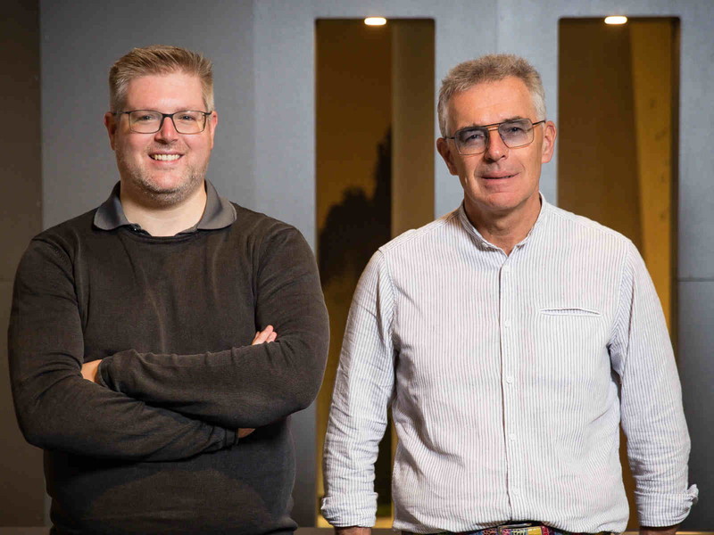 Sascha und Heinz Halek.