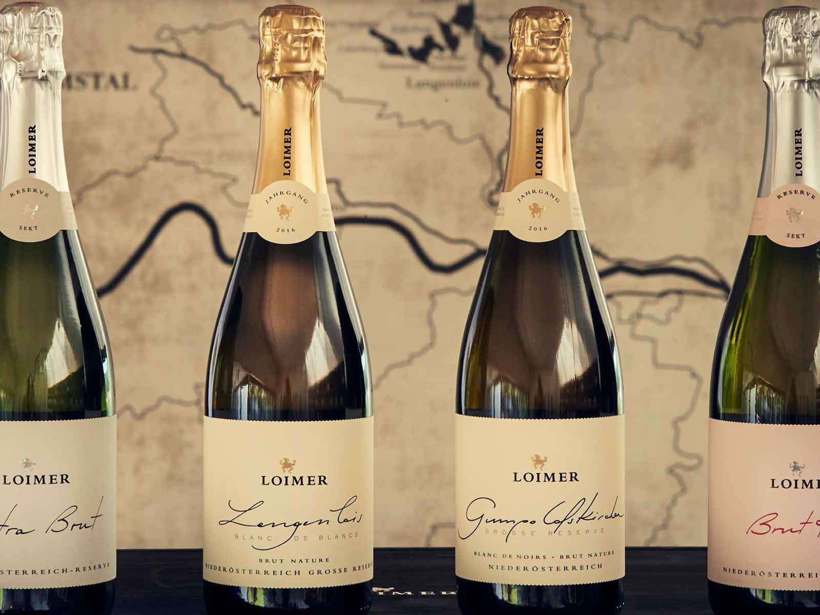 Loimer's line-up of Sekts