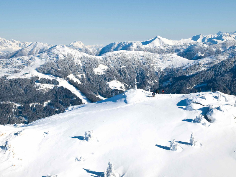 Weiße Wunderwelt: Die traumhaften Berge rund um St. Johann im Pongau und Kleinarl-Wagrain lassen keinen Skifahrerwunsch unerfüllt.