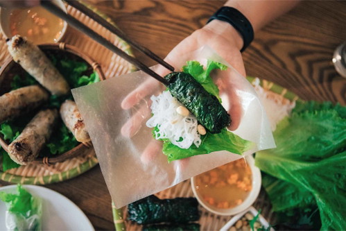 &nbsp;Sommerrollen sind vietnamesische Streetfood-Klassiker&nbsp;