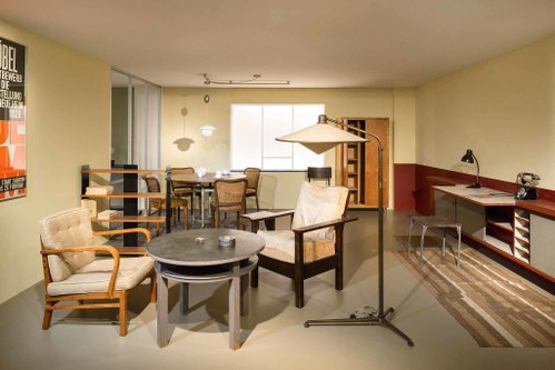 Design&nbsp;legends:&nbsp;The&nbsp;exhibition 'Ideal Living'&nbsp;in&nbsp;the&nbsp;main&nbsp;building&nbsp;of&nbsp;the Museum of&nbsp;Design.