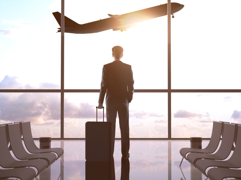 Business travellers are reluctant to get back in the sky.