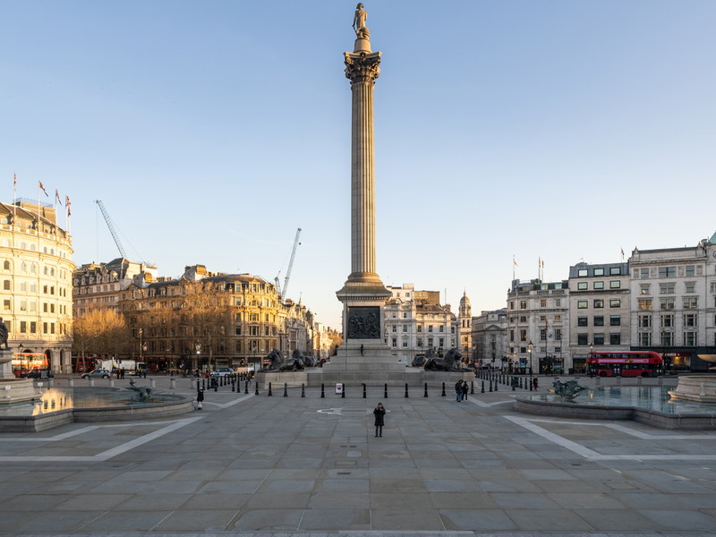 London's&nbsp;Trafalgar Square New Year celebration is cancelled.