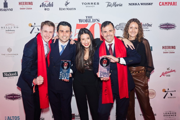 The World's Best Bar 2021 award ceremony.