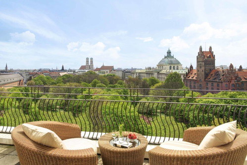 Die Royal Monforte Suite im «The Charles Hotel» in München