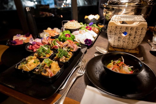 japanisch inspirierte Gerichte aus der «The Restaurant»-Küche