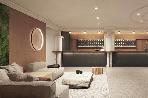 Die Lobby des neuen «Victoria Hotel &amp; Residence»