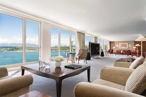 Die Royal Penthouse Suite im «Hotel President Wilson» in Genf