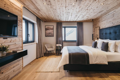 Das Schlafzimmer der Spa Suite