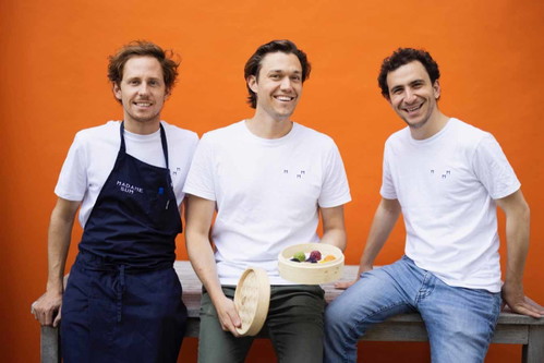 Die drei Gründer von Madame Sum: Arnaud Verschueren, Yves Jäger und Tobia Tagliacozzo 