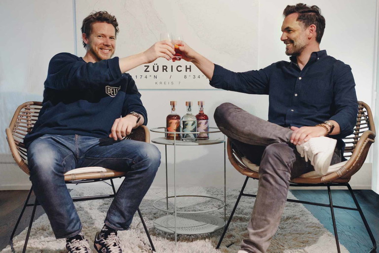 Janick Planzer (above left) and Christof Tremp from Rebels 0.0%&nbsp;rely on chilli to imitate the spiciness of alcohol.