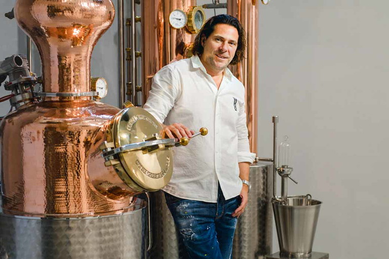 Patrick Martinelli markets gin and rum alternatives through&nbsp;Rick Spirit.