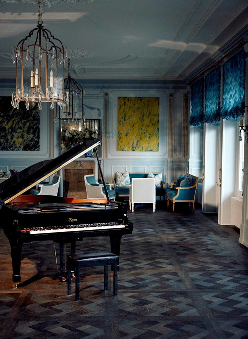 Der Ballsaal des «Château Gütsch»