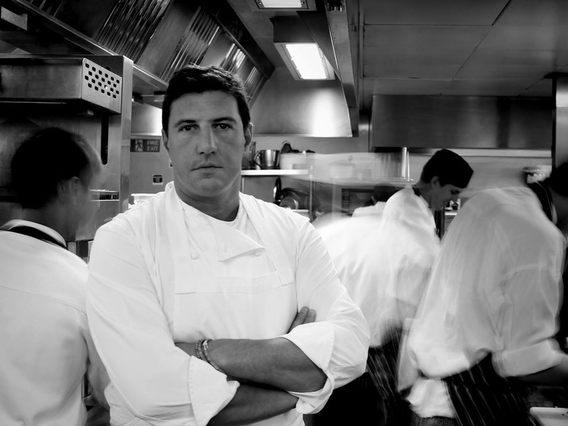 Michelin-starred chef Claude Bosi.