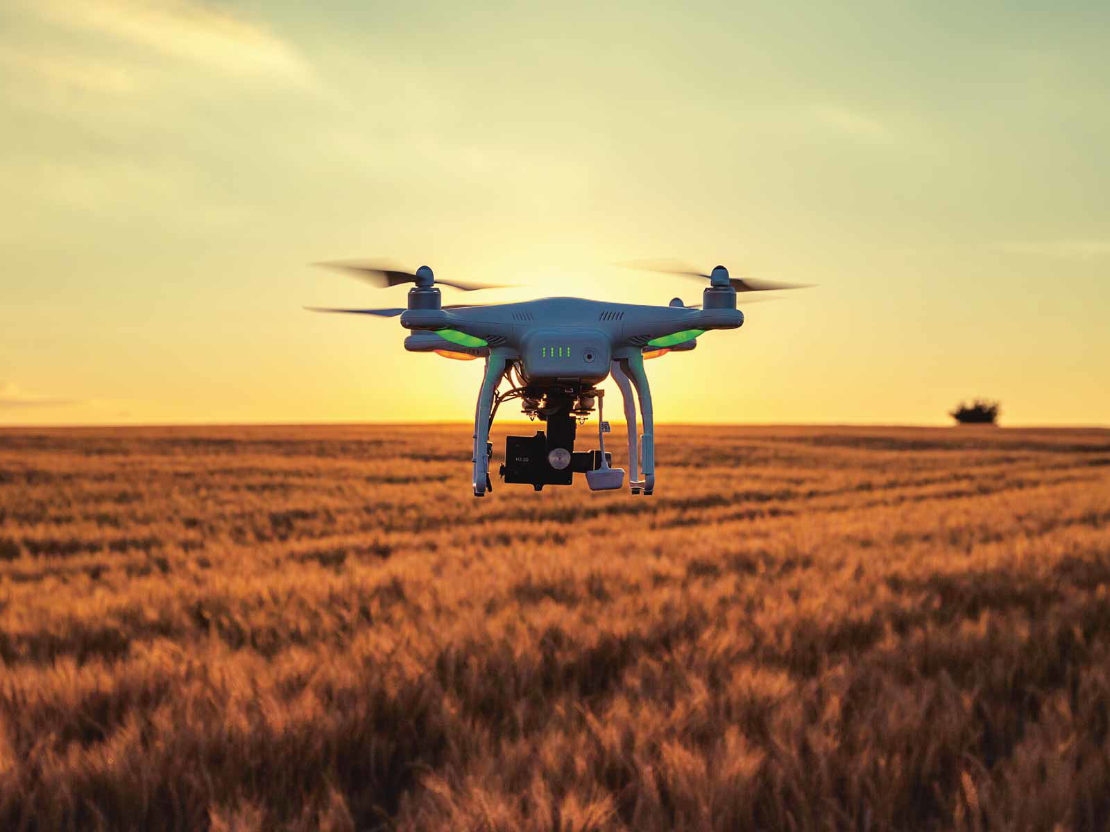82 Prozent der Landwirte gehen davon aus, dass die Arbeit autonomer Maschinen die Zukunft ist.