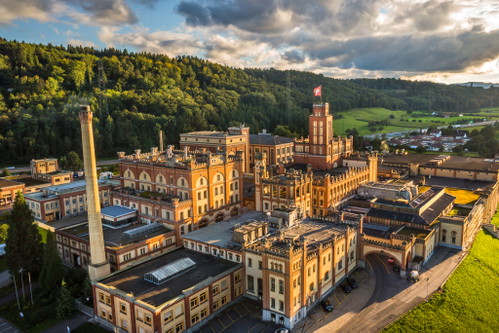 Die Brauerei Feldschlösschen in Rheinfelden ist die größte Brauerei der Schweiz und auch der grösste Hersteller von alkoholfreiem Bier.