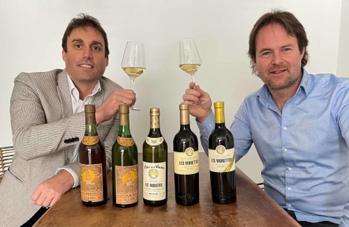 Gregory Dubuis, Direktor von&nbsp;Maison Gilliard und Önologe Samuel Panchard