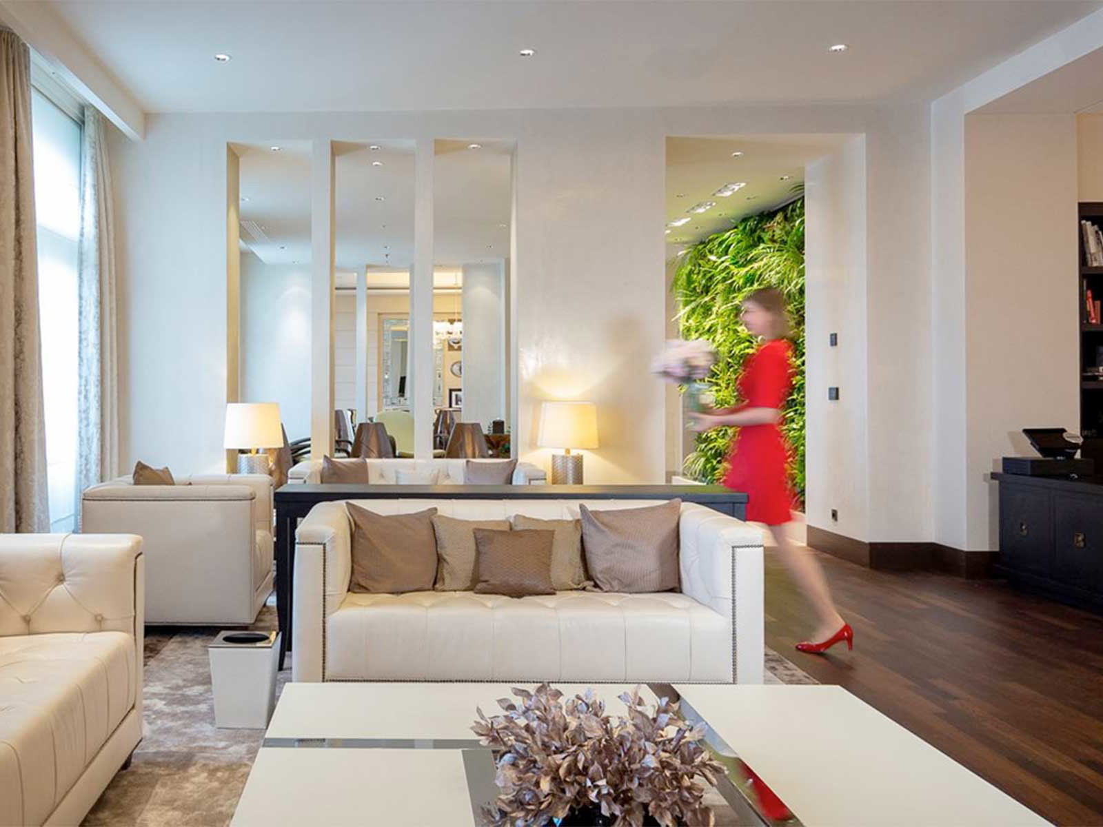 Luxus pur bietet die Präsidenten Suite im »Kempinski« in Wien.