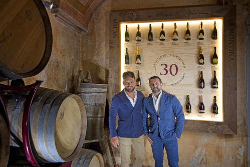 Daniele&nbsp;and&nbsp;Michele&nbsp;Bozza&nbsp;are&nbsp;the hosts&nbsp;at&nbsp;the&nbsp;La&nbsp;Montina Estate.