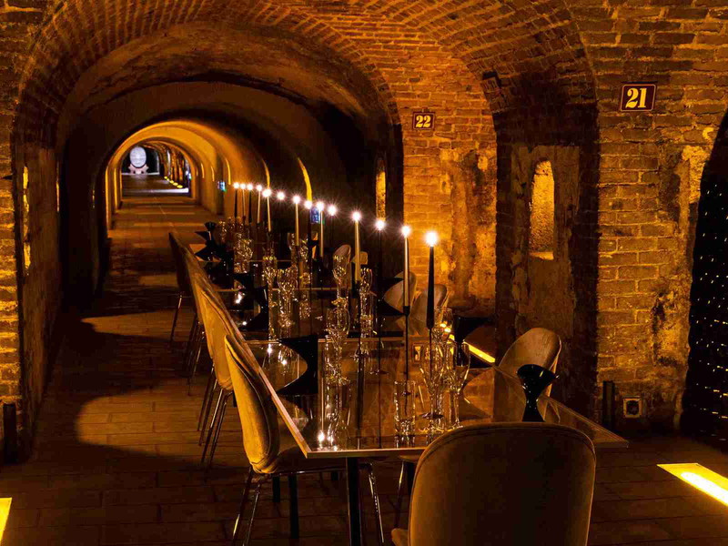 Die Weinkeller von Moët &amp; Chandon in Reims