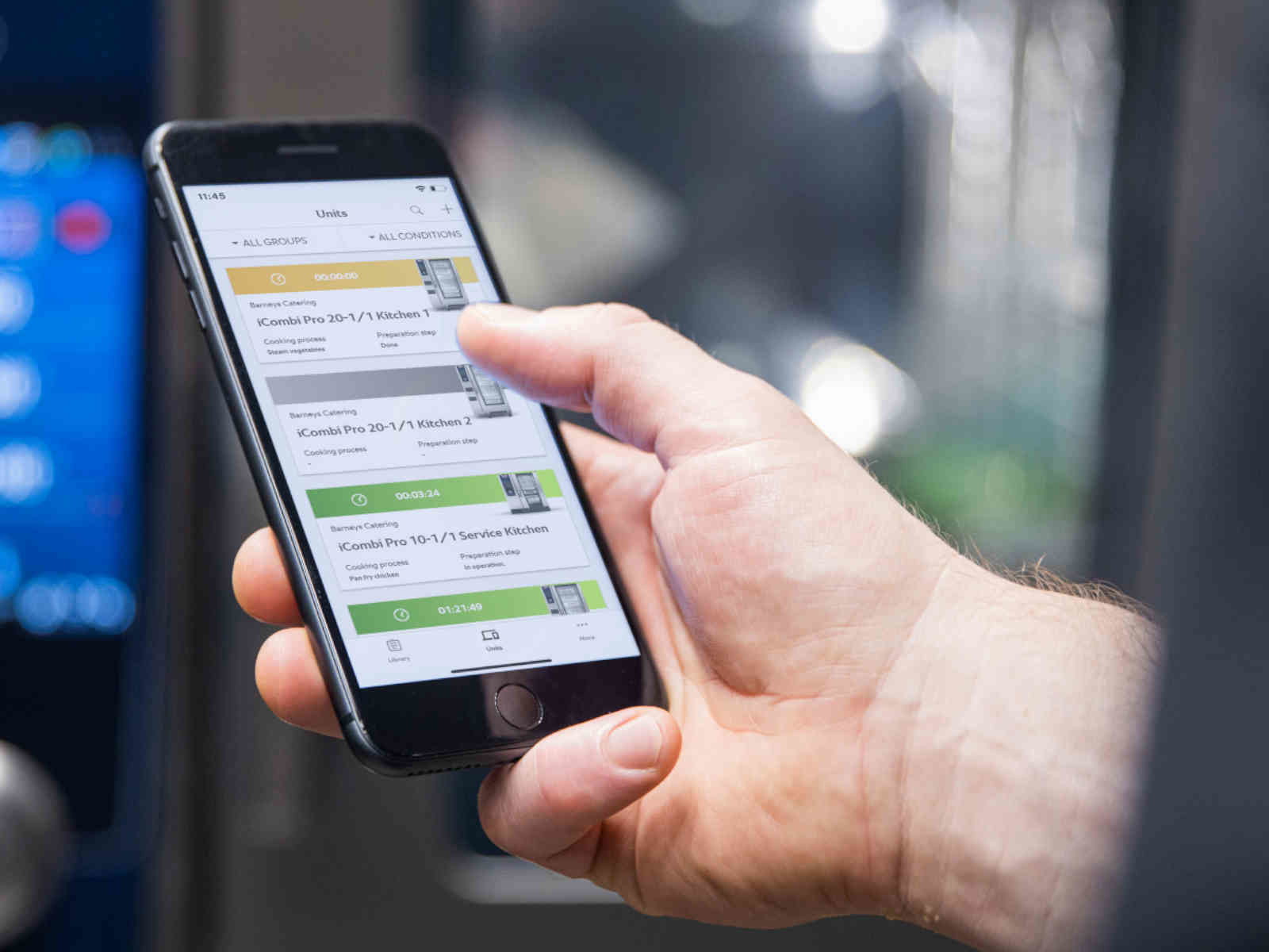 »ConnectedCooking«, das digitale Küchen-Management von Rational.