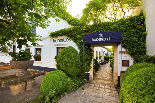 Das Restaurant »Taubenkobel«.