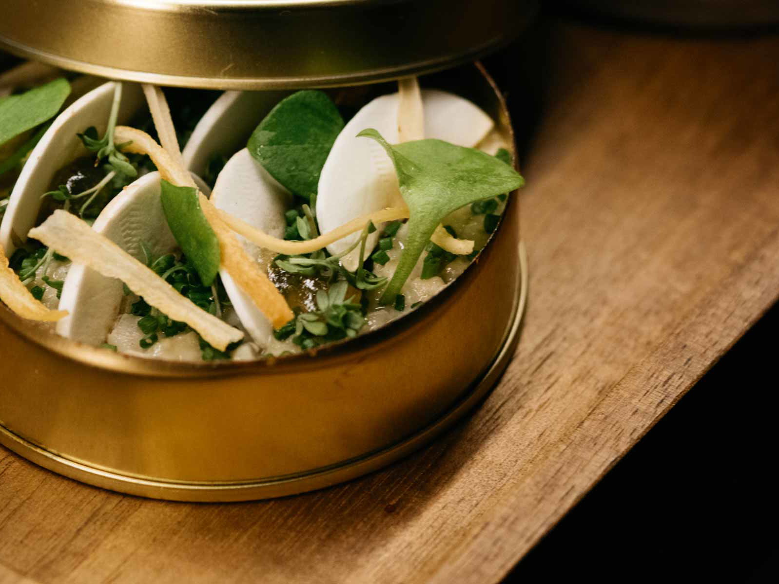 Im »Tian« in Wien wurde die fleischlose Haute Cuisine schon früh zur Blüte gebracht.