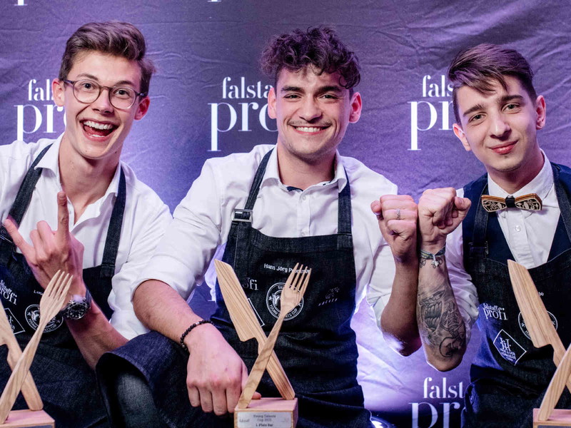 Die Vorjahresgewinner: &nbsp;Leon Rass, Hans Jörg Prommer und Daniel Süle.