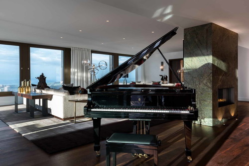 Die Presidential Suite des «Bürgenstock Hotel &amp; Alpine Spa»