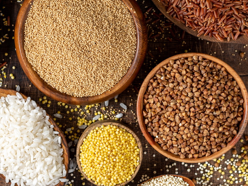 Six Alternative Grains beyond Wheat